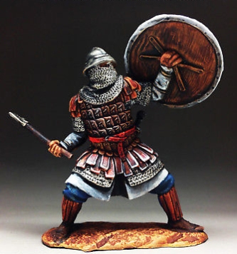 Varangian-Byzantium-Tin-toy-soldier-54mm-figurinemetal-sculpture